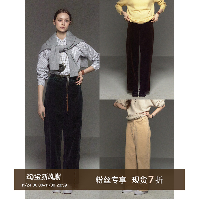 CycleDocument多色灯芯绒长裤