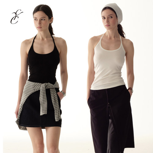 CycleDocument修身挂脖吊带背心