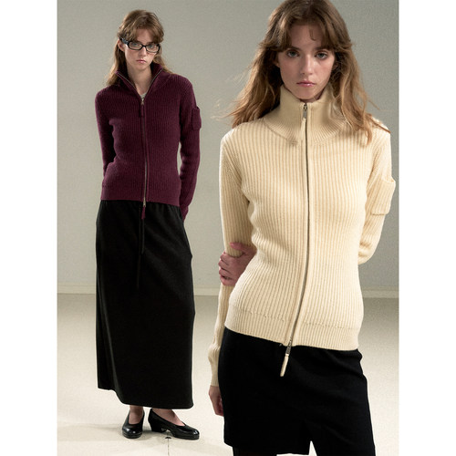 CycleDocument羊毛混纺开衫毛衣