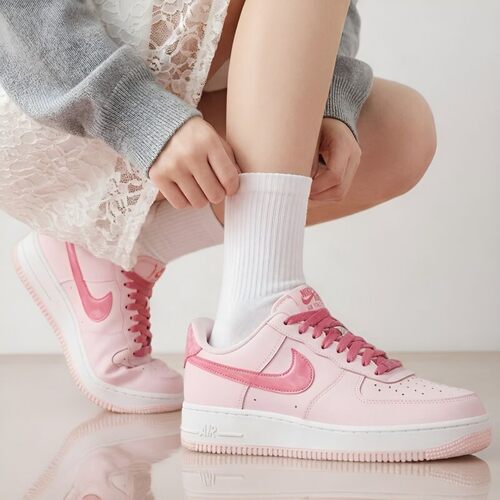 耐克休闲鞋女鞋运动鞋AF1空军一号低帮轻便防滑板鞋IO8755-600