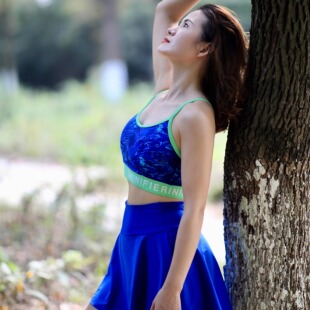 明霓菲XFlow lite运动bra弹软保型透气抑菌聚拢胸型防震不跑杯