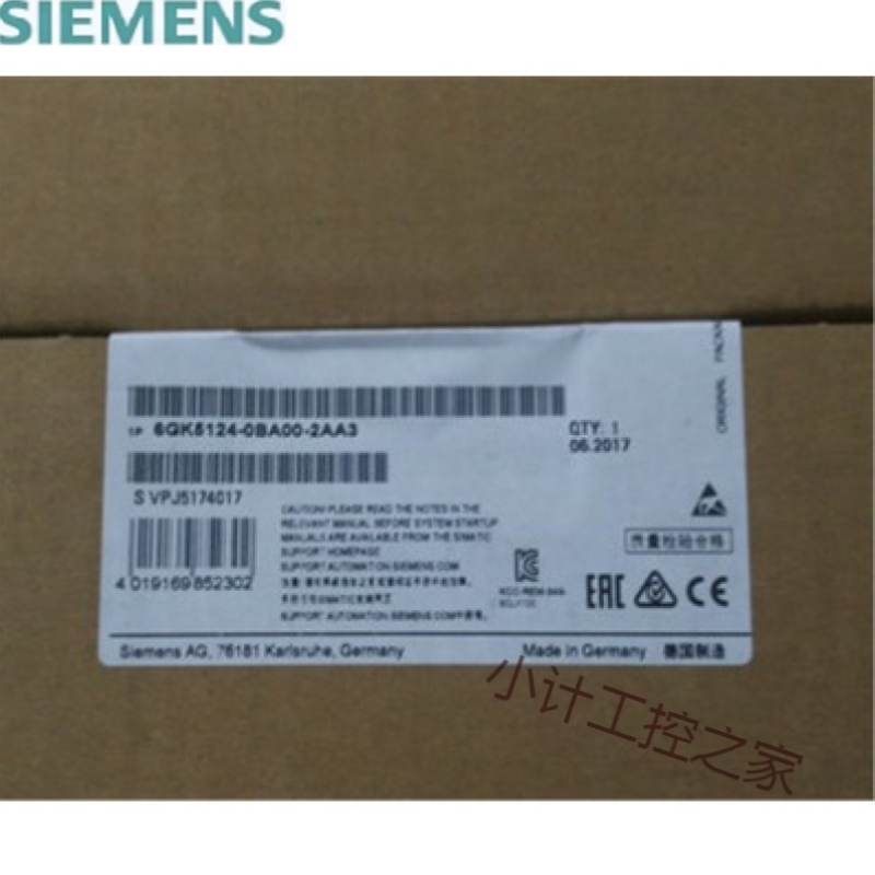 6GK51240BA002AA3非管理型IE交换机6GK5124-0BAOO-2AA3