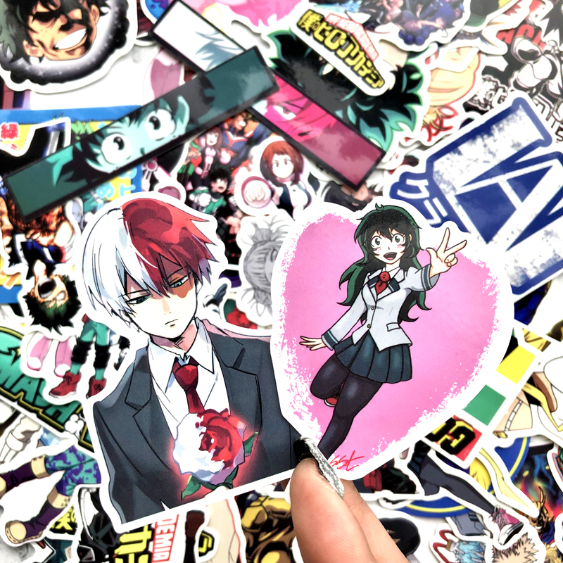 70张 my hero academia Anime Sticker我的英雄学院贴纸电脑手机 3C数码配件 笔记本个性小贴纸 原图主图