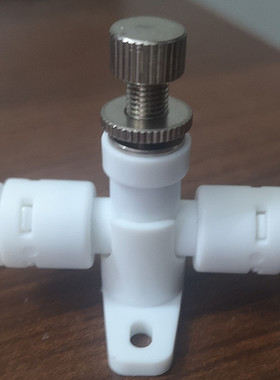 净水RO纯水机废水管路流量控制微调节球阀门针式精准开关2分快接