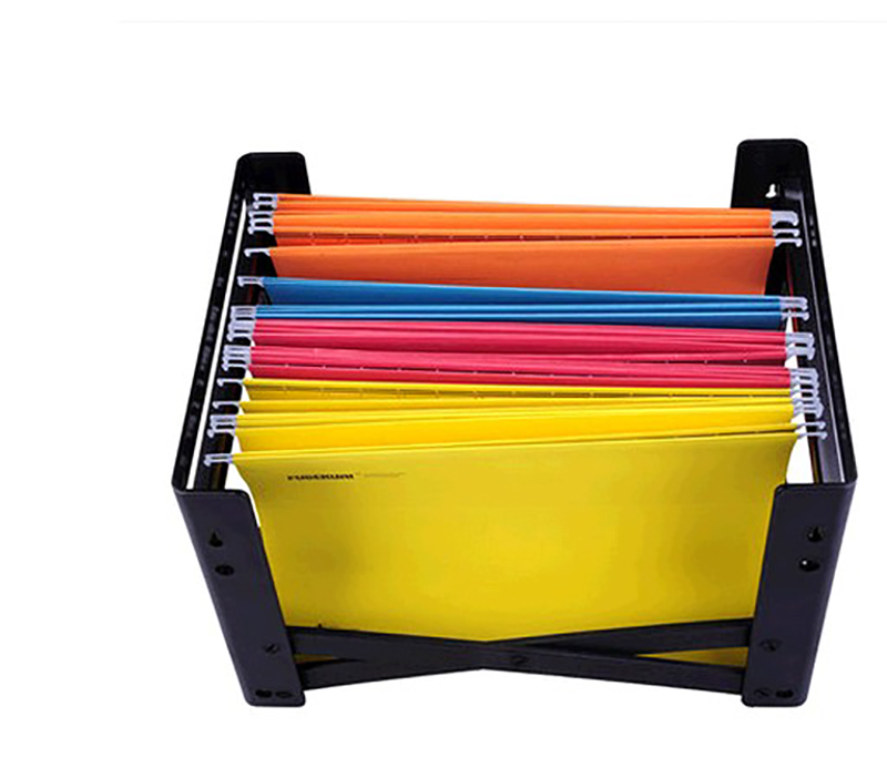 富得快A4/FC通用吊夹架挂快劳架吊挂架塑料文件框架快捞收纳架