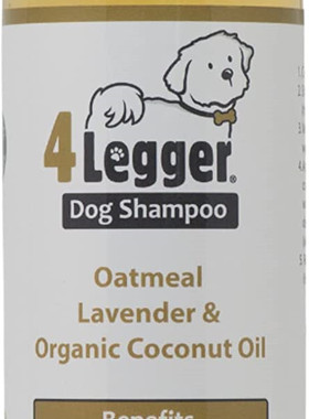 4Legger Organic Oatmeal Dog Shampoo with Aloe and Lavender