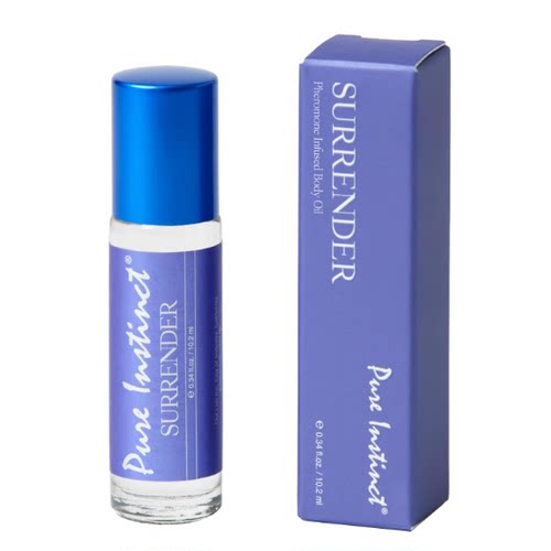 Pure Instinct SURRENDER Roll-On Pheromone Infused Body Oil