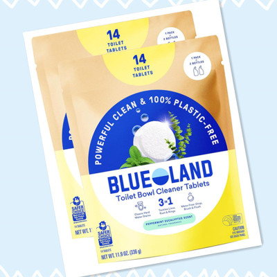 BLUELAND Toilet Bowl Cleaner Tablets, 2-Pack, 28 Count