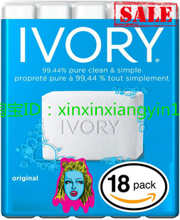 count Bath Pack 3.1oz Soap Bar Ivory