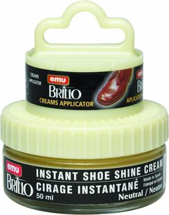 Moneysworth & Best Instant Shoe Shine Cream Kit 鞋油白色无色