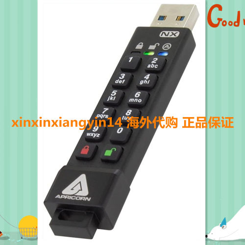 Apricorn 256GB Aegis Secure Key 3 NX 256-Bit Encrypted FIPS