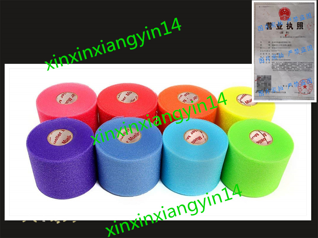 Mueller Rainbow Pack of Sports Pre-Wrap (8 colors!),30 Yards