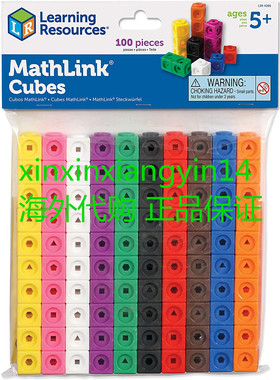 Learning Resources Mathlink 多维数据集，教育计数玩具
