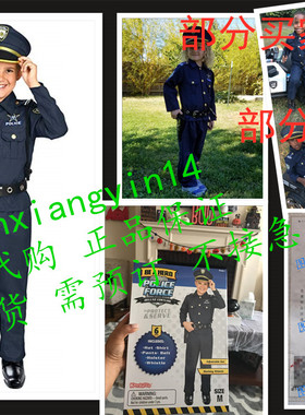 代 在途 Kangaroo's Deluxe Boys Police Costume for Kids