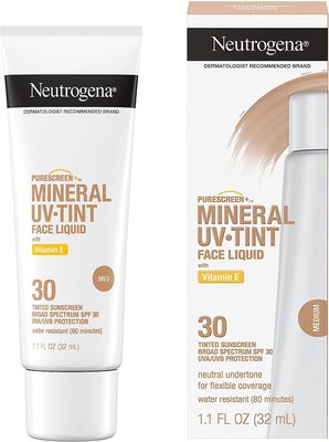 Neutrogena Purescreen+ Tinted Sunscreen for Face with SPF 30