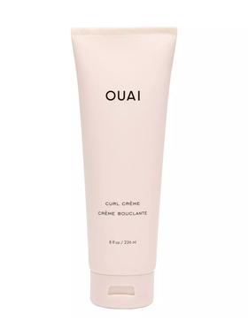 OUAI Curl Cream-Hydrating Anti-Frizz Curl Enhancer-B