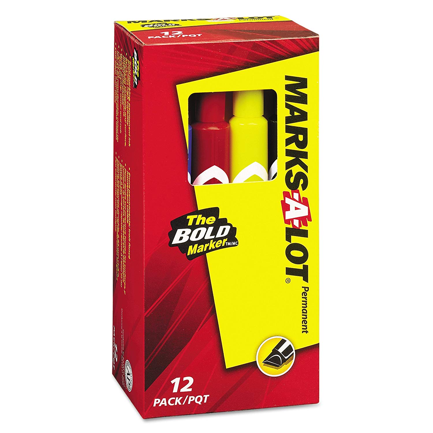 Avery 24800 MARK A LOT Large Desk-Style Permanent Marker, Ch