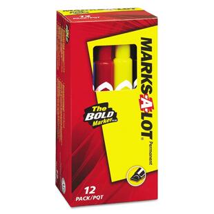 Avery 24800 MARK A LOT Large Desk-Style Permanent Marker, Ch