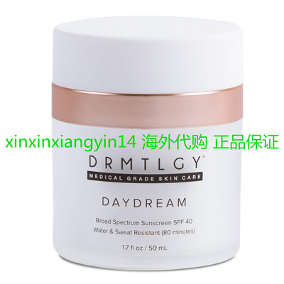 DRMTLGY Day Dream Sunscreen & Face Moisturizer with SPF 40