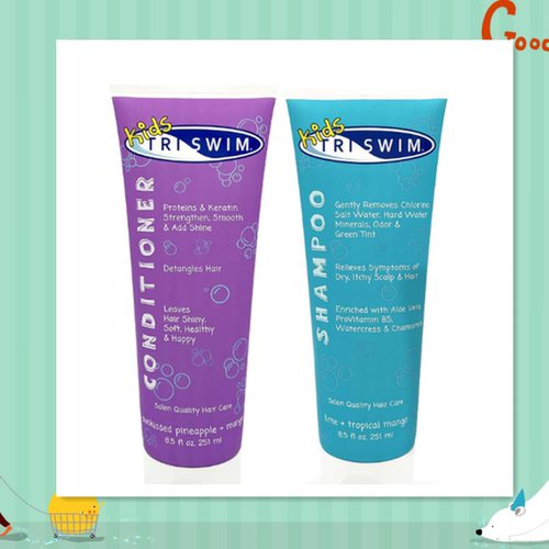 TRISWIM Kids Shampoo & Conditioner Set – 8.5oz Each