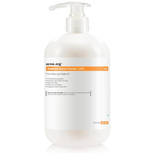 国内仓 Acne.org Treatment (2.5% Benzoyl Peroxide) 8 oz.16oz