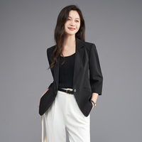 婭麗達(dá)七分袖西裝外套女