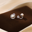 法式 耳饰 925纯银耳夹无耳洞女轻奢珍珠耳环高级感气质无痛新款