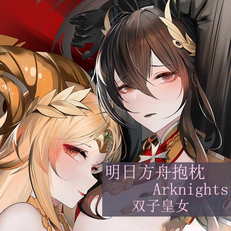 【特价】明日方舟抱枕 双子皇女 原创周边订制等身抱枕 千文通贩 模玩/动漫/周边/娃圈三坑/桌游 动漫毛绒/抱枕/坐垫 原图主图