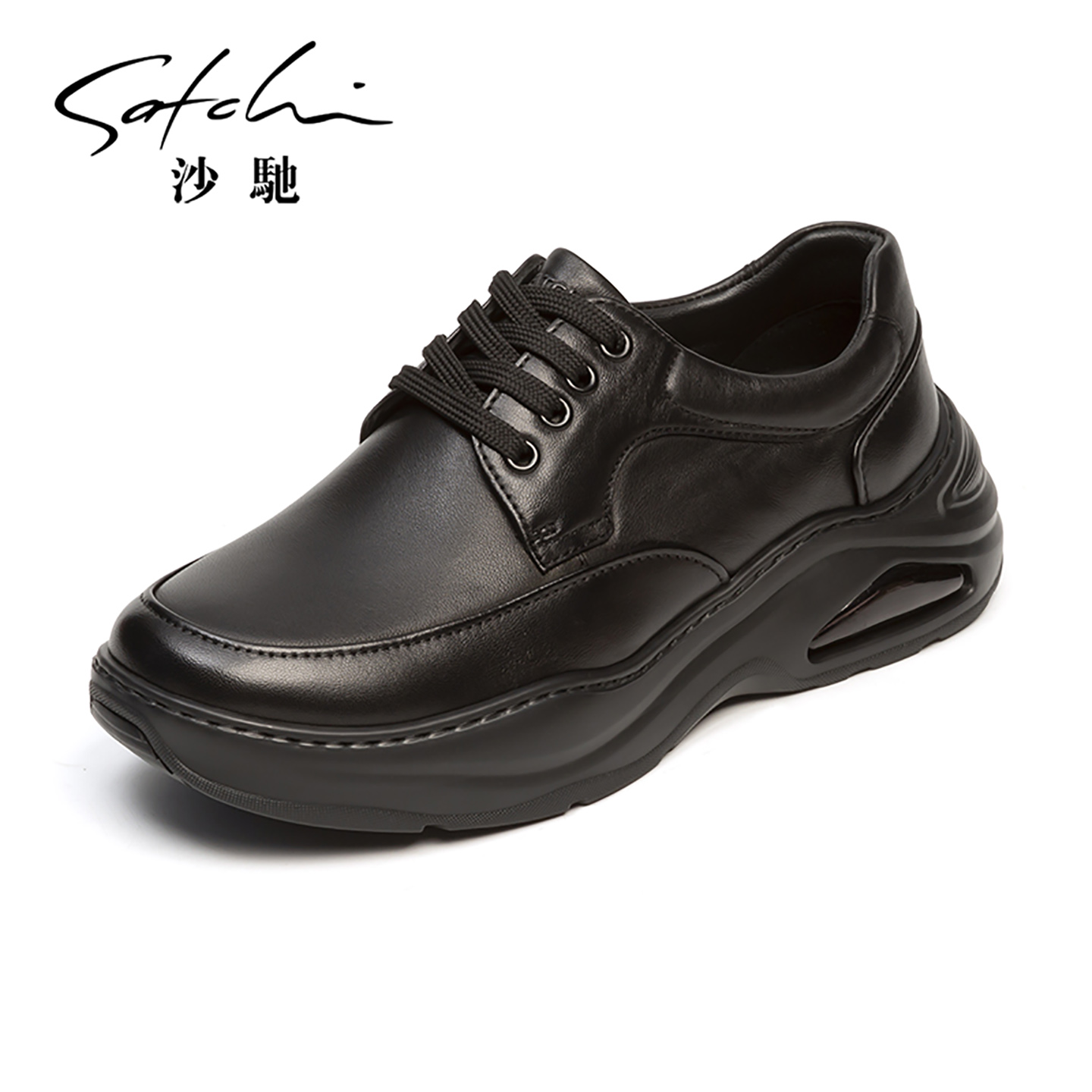 沙驰厚底增高男士户外运动老爹鞋