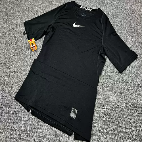 Мужские колготки Nike/Nike pro летние высокоэластичные быстросохнущие для фитнеса, бега, легкой атлетики, с короткими рукавами 838092