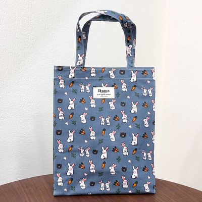 韩国DAMS卡通可爱兔子防水手提袋