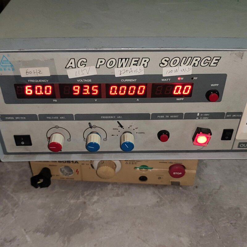 议价台湾普斯AC变频电源 ，PS61005 ，500瓦，0-30可维修