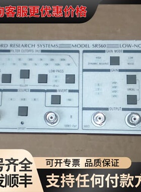 斯坦福SR560前置电压放大器 ，配件机。配件，只有前面的面
