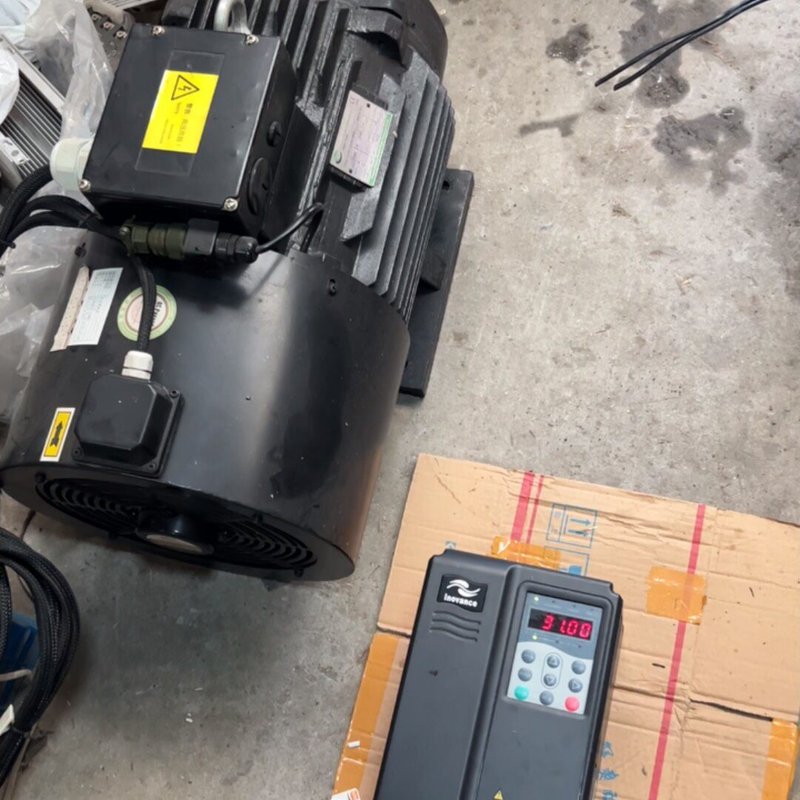 议价富田电机 VFG系列基频式变频调速电机4KW 汇川MD380可维修