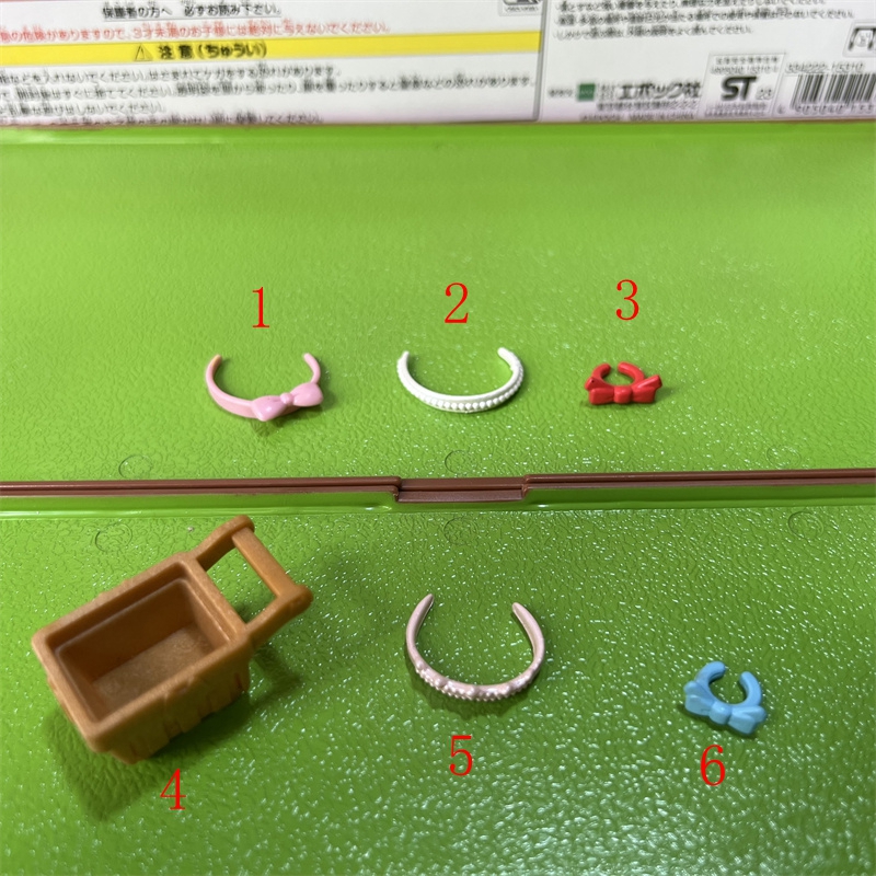 正品日本森贝儿家族散货过家家玩具公仔动物玩偶迷你摆件C10