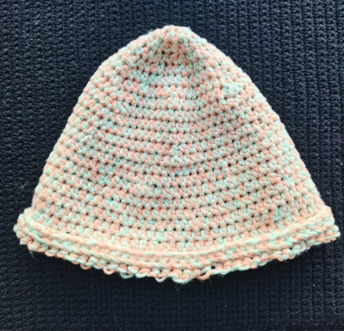折扣优惠价花色毛线秋冬帽子简约百搭密度厚实帽围54cm帽深20cm