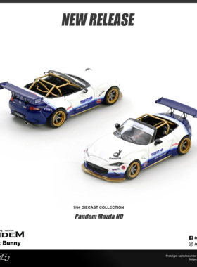 INNO 1:64 马自达 Mazda MX-5 ND Miata PANDEM 仿真合金汽车模型