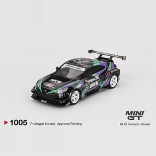 TYPE 丰田GR86 Salon 合金车模1005 2022 MINIGT HKS Auto
