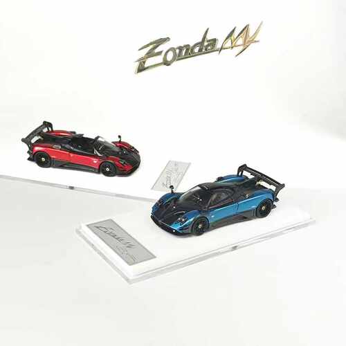 RM 1:64 帕加尼宗塔Zonda 760 MY硬顶版可拆后盖仿真合金汽车模型