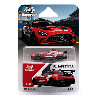 HC 1:64 奔驰AMG GT F1 Safety Car安全车星辉黑仿真合金汽车模型