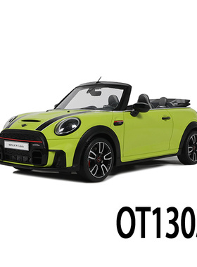 OTTO 1:18 宝马 迷你MINI JCW CABRIO ZESTY 树脂汽车模型 OT1303