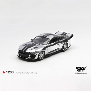 MINIGT 1:64 谢尔比 Shelby GT500 龙蛇概念车 合金汽车模型 1230