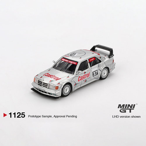 MINIGT 1:64 奔驰190E 2.5-16 Evolution II #37合金汽车模型1125