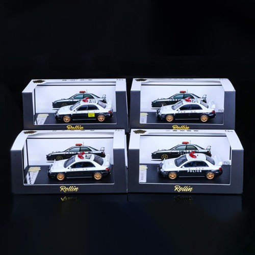 Rollin 1:64斯巴鲁翼豹 日本警车 北海道警察 枥木 冈山 三重县警