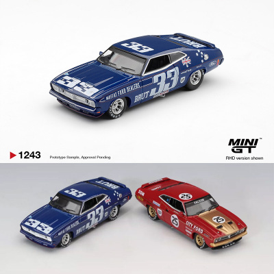 MINIGT 1:64福特 XB Falcon GT #33 #25 1244 澳大利亚特别版1243