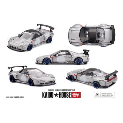 Kaido House x MINIGT 1:64 本田 NSX Test Car 合金车模 279