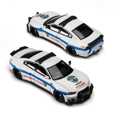 TimeMicro × PSC 1:64 道奇战马 斗殴者 不羁  仿真合金汽车模型