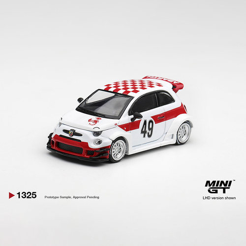 MINIGT 1:64 阿巴斯 595 Works 1000 TC 致敬版合金汽车模型 1325