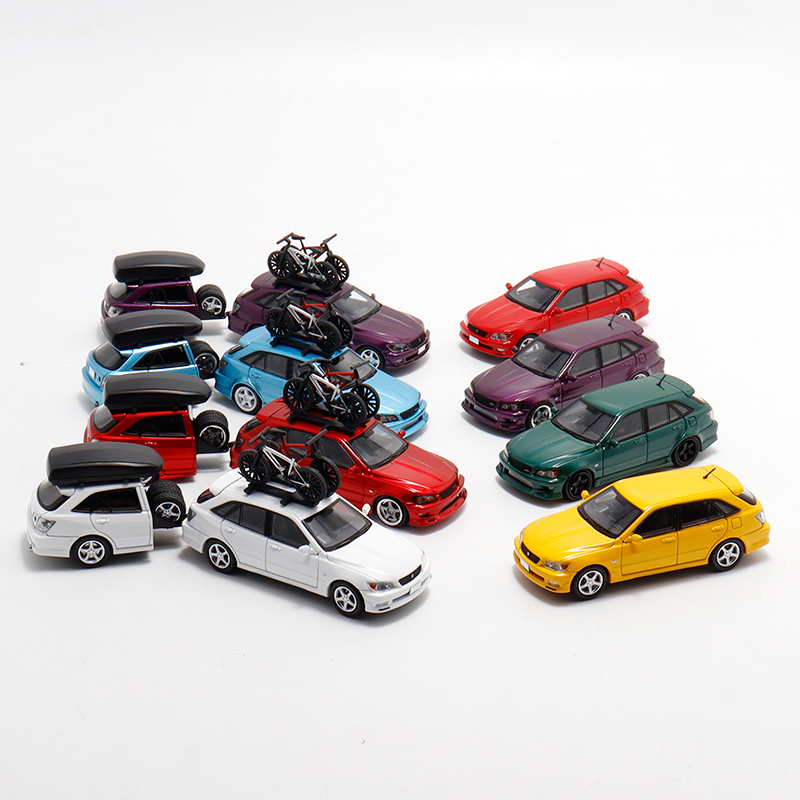 Mortal 1:64丰田 ALTEZZA IS200 咬地鲨 HEC展会限定合金汽车模型