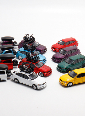 Mortal 1:64丰田 ALTEZZA IS200 咬地鲨 HEC展会限定合金汽车模型